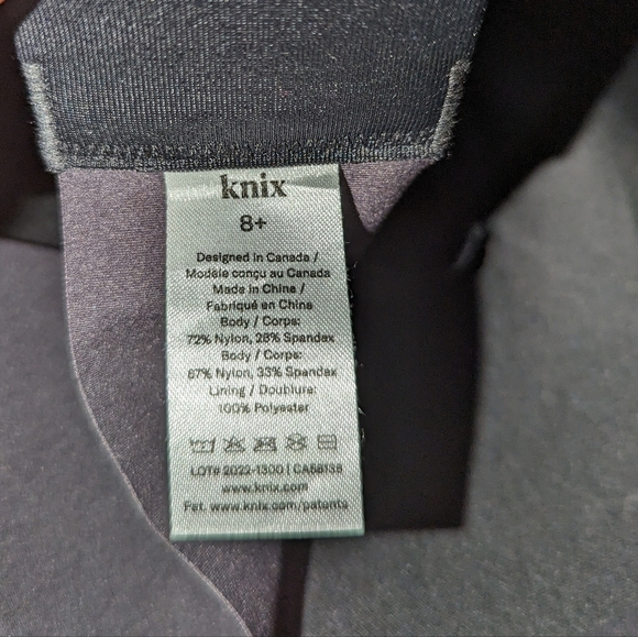 Knix WingWoman Contour Bra Black Women's 8+ NWT - Picture 6 of 14